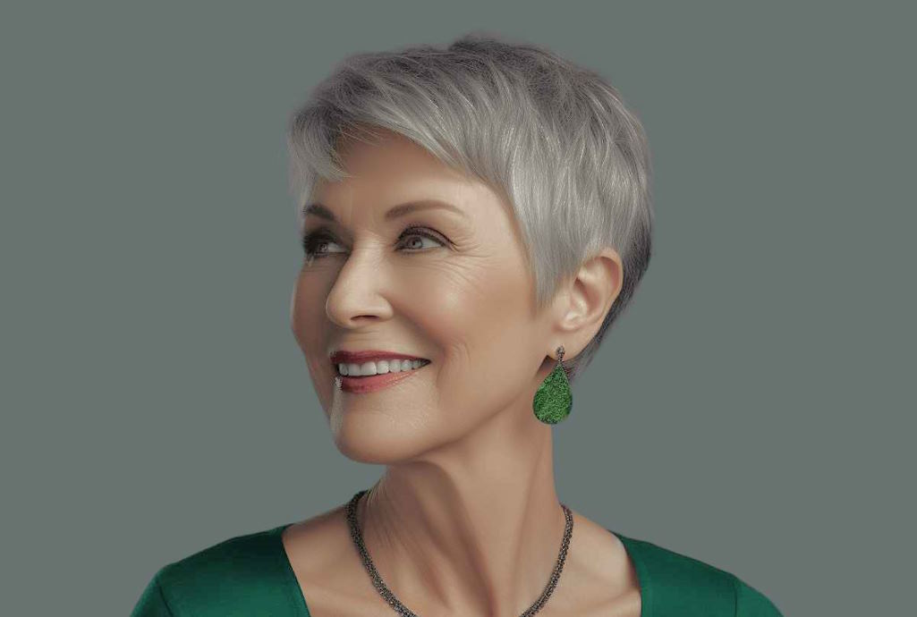 haircut for women over 60